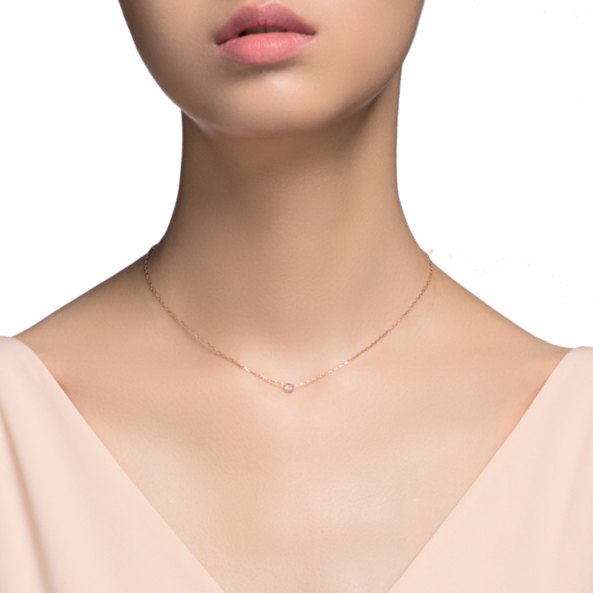 Cartie DIAMANTS LÉGERS NECKLACE, LM ディアマン レジェ ネックレス、LM